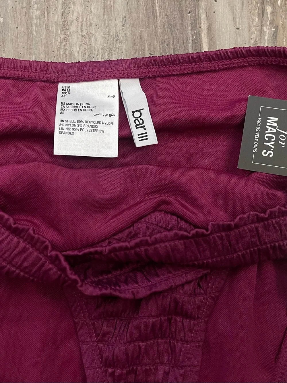 Women’s bikini, Bar III, size medium